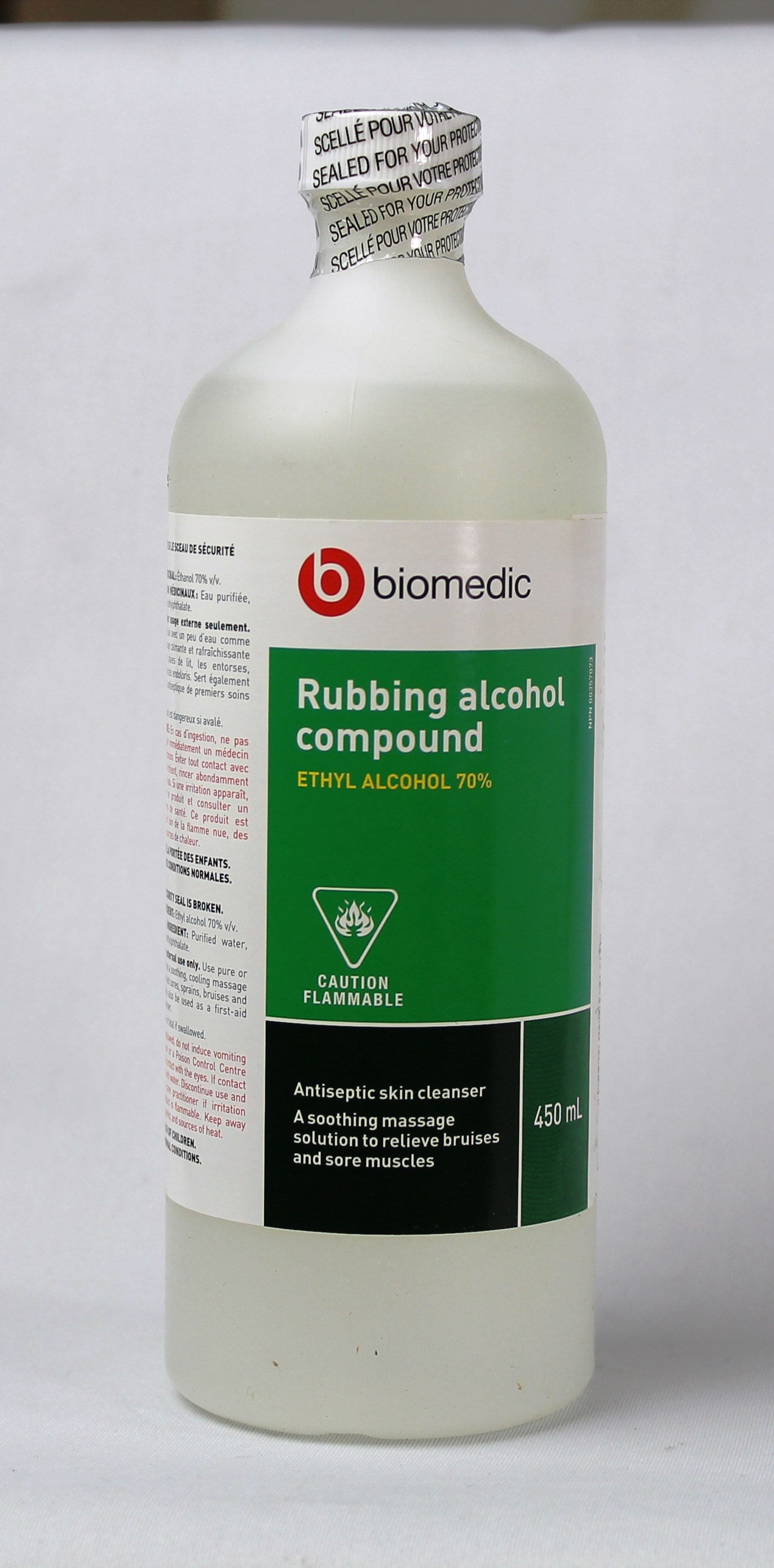 Rubbing Alcohol Compound