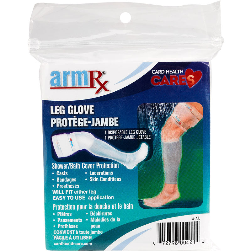 Leg Glove - Shower/Bath Cover