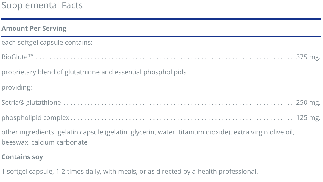 Liposomal Glutathione