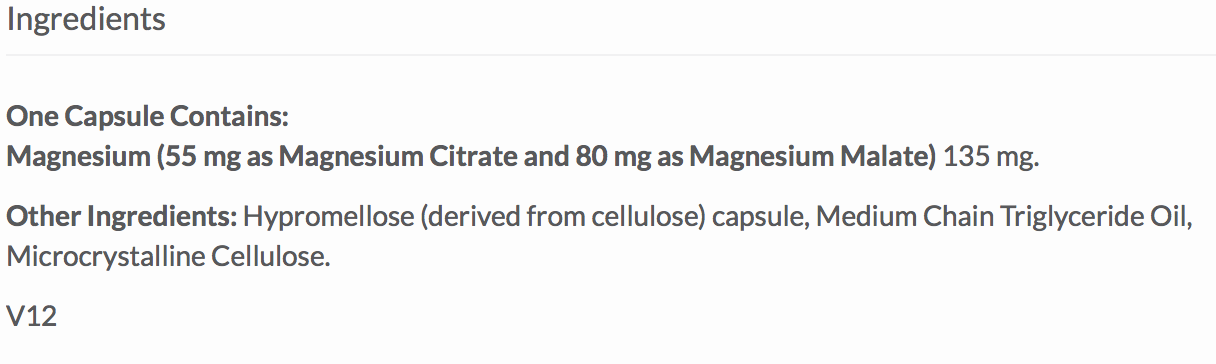 Magnesium CitraMate