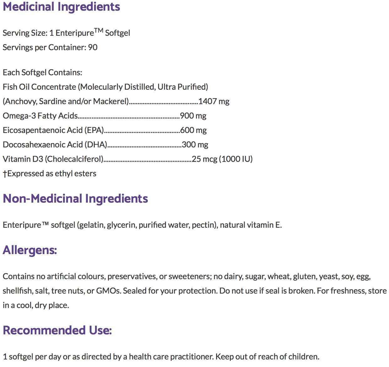 OptiMega-3 with Vitamin D3