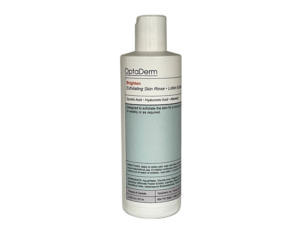 BRIGHTEN Mild AHA Exfoliating Solution Optaderm