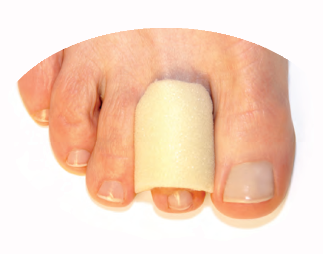 Tubular-Foam Toe Bandages