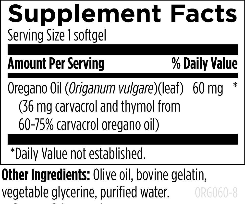 Oil of Oregano