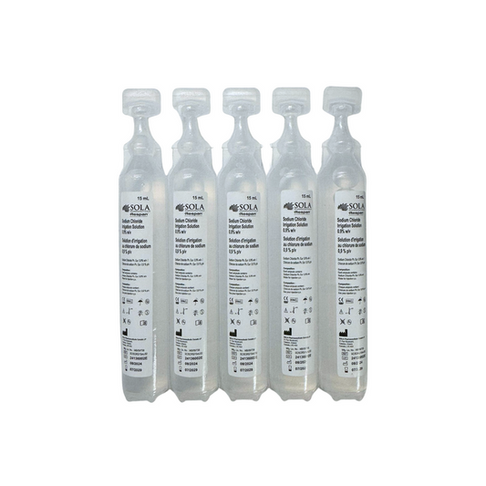 SODIUM CHLORIDE 0.9% 15ml ampoules