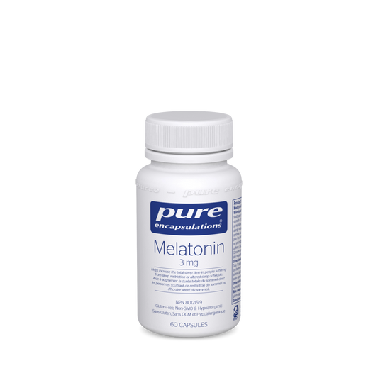 Melatonin 3 mg 60's Pure Encapsulations